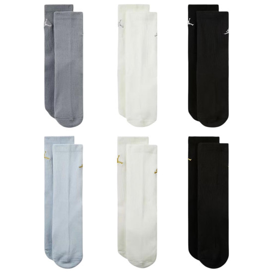 Jordan Παιδικές κάλτσες Everyday Essentials Crew Socks 6 pairs Jordan Παιδικές κάλτσες Everyday Essentials Crew Socks 6 pairs